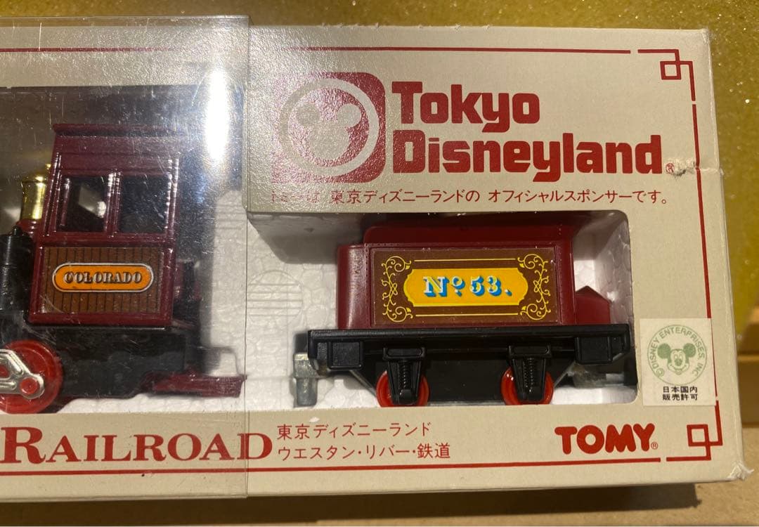ディズニー　ウエスタンリバー鉄道　ダイキャストスケールモデル　コロラド号