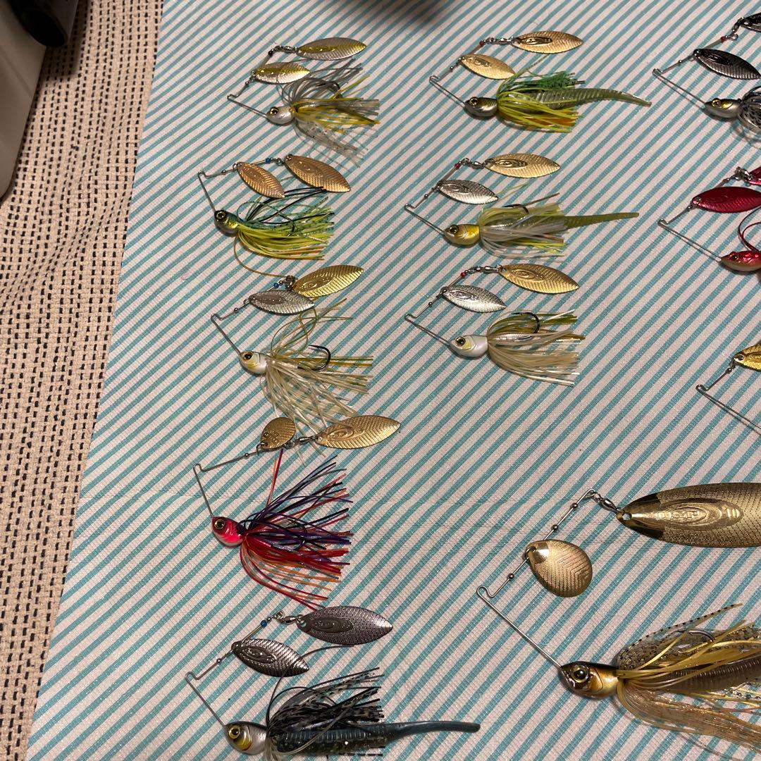 ［バス釣り引退セット］スピナーベイト、バズベイト、ブレードジグ