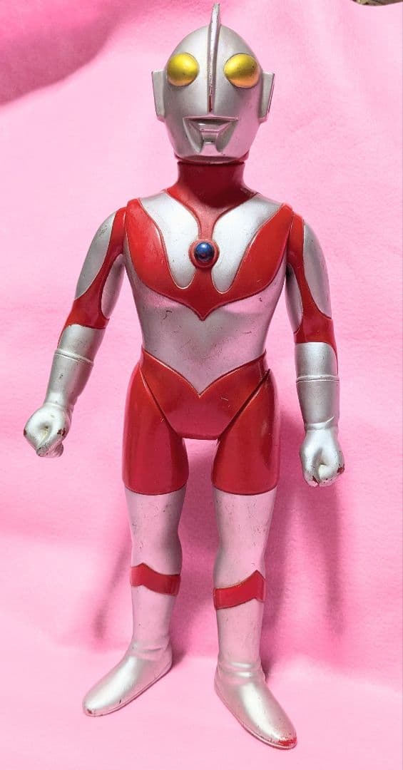 #ウルトラ 初代 ウルトラマン　ソフビ日本製198？BANDAI 大きさ30cm