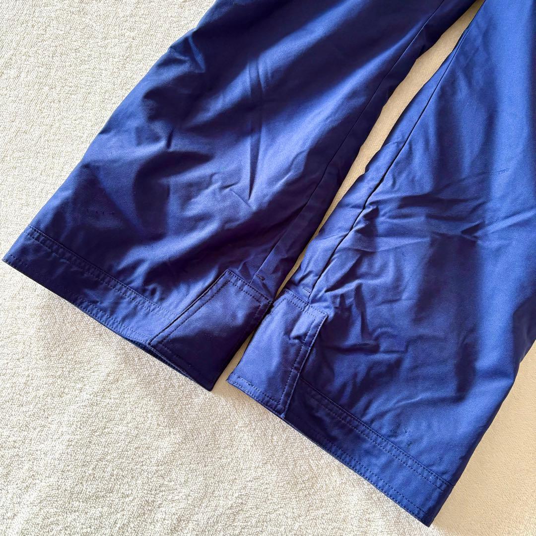 140 クリーニング済　スキーウェア　ブルー　上下　スイスナショナルチーム