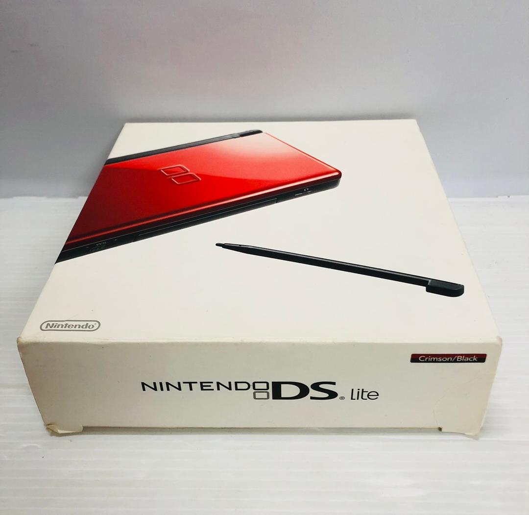 ★未使用品★極美品ニンテンドーDS Lite クリムゾン/ブラック【生産終了】訳