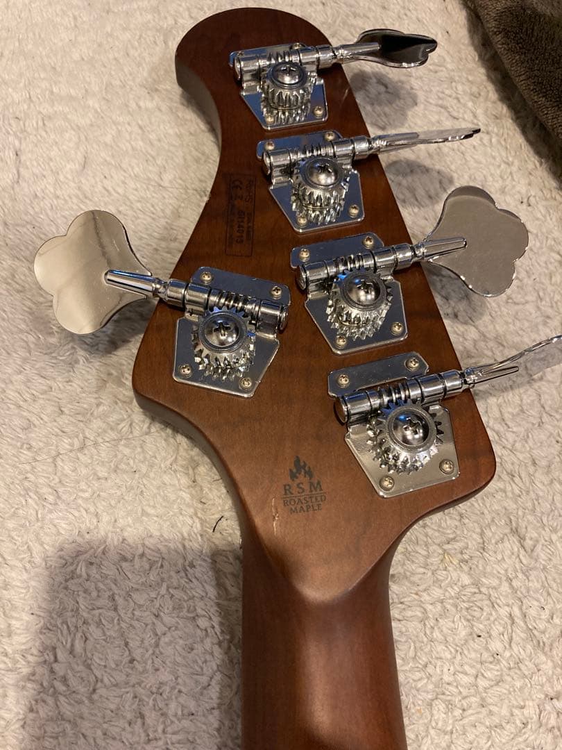 Bacchus WL5-ASH/RSM 5弦 フィンガーランプバッカス ベース