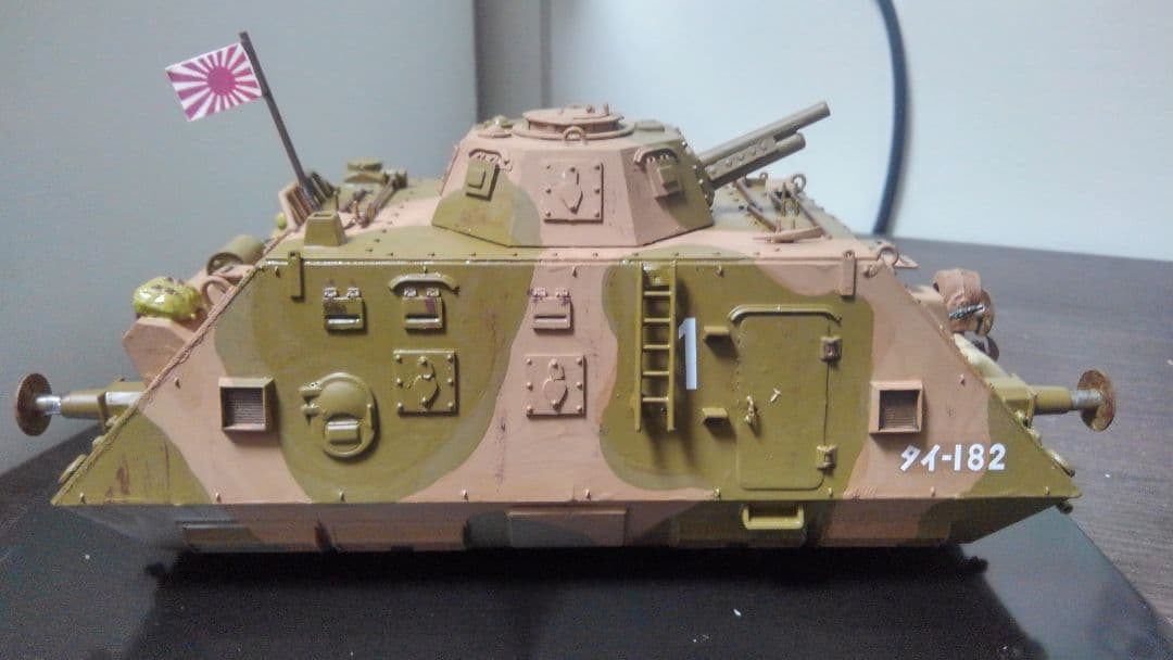 【ワンオフ】完成品　装甲列車　模型　架空　日本　陸軍　満鉄　1/35　ラピュタ