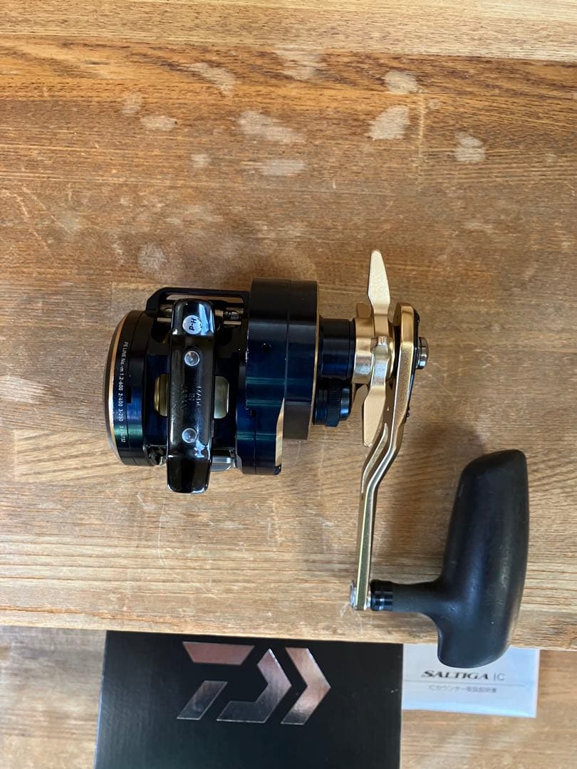 ホッシー696921 ソルティガIC300 オーバーホール後未使用　左巻き