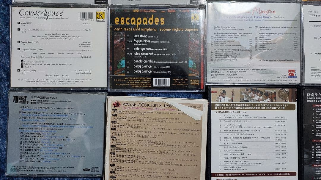 吹奏楽　CD 36枚セット＋CD BOX＋　DVD 5枚セット＋書籍2冊