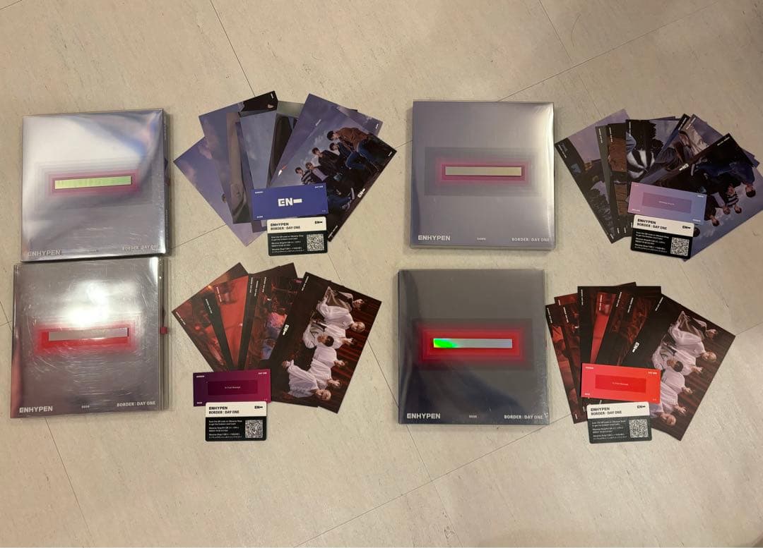 enhypen グッズ 特典 アルバム まとめ売り まとめ memories