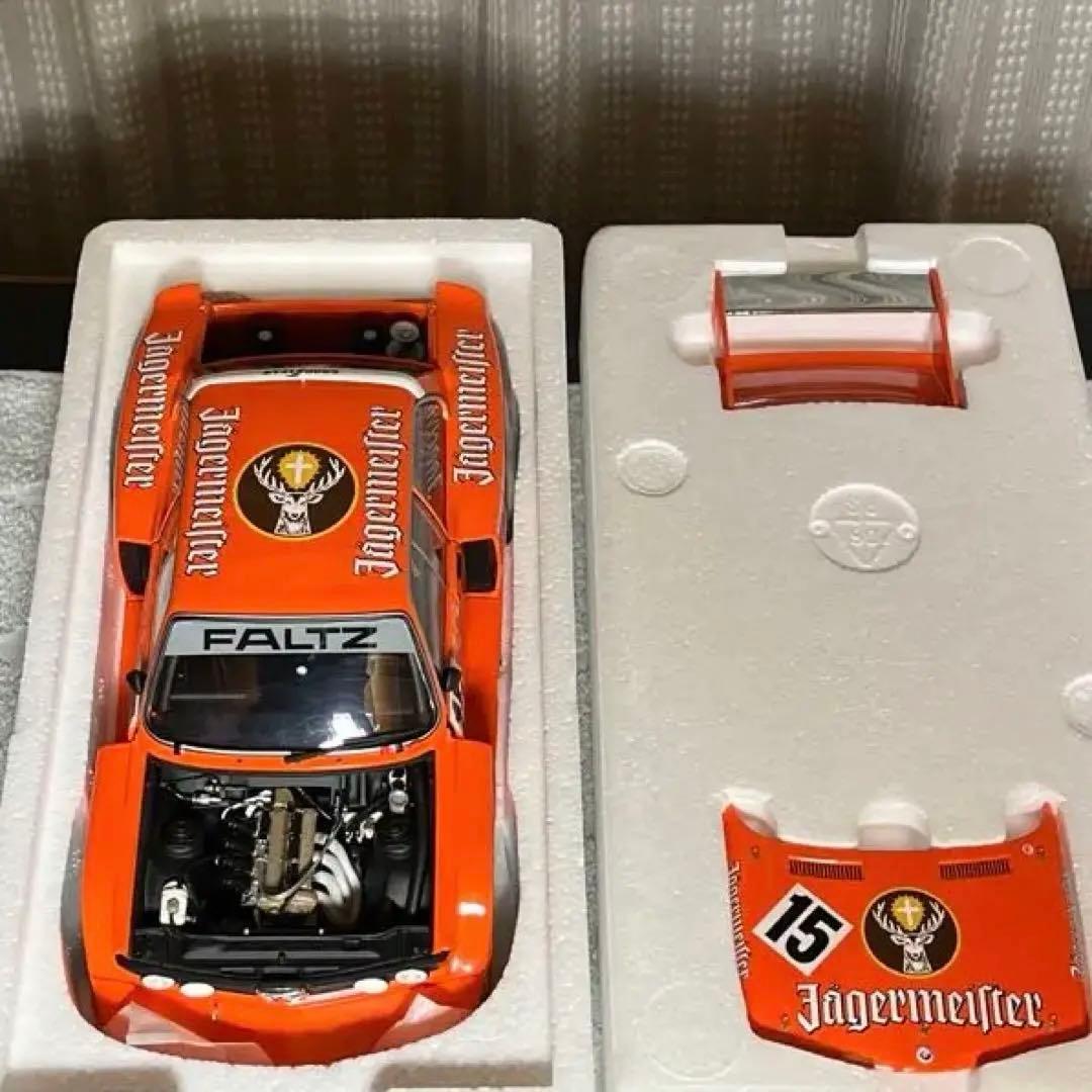 ミニチャンプスBMW320i FALTZ イエーガーマイスターオレンジ　1/18