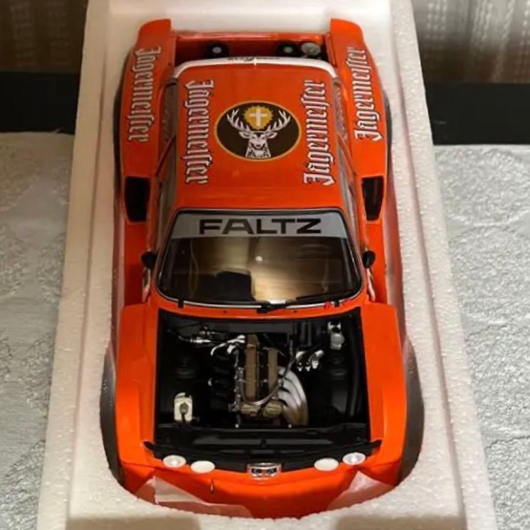 ミニチャンプスBMW320i FALTZ イエーガーマイスターオレンジ　1/18