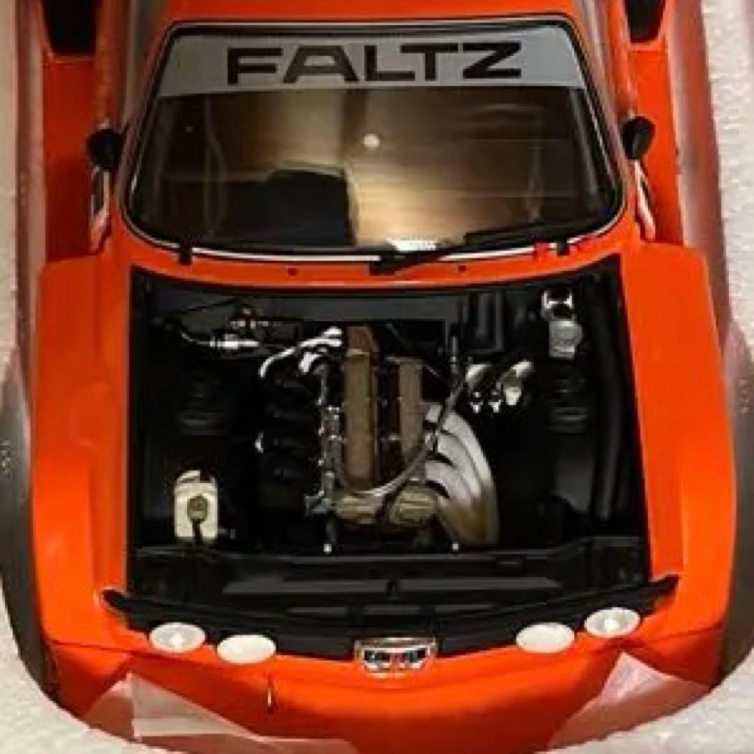 ミニチャンプスBMW320i FALTZ イエーガーマイスターオレンジ　1/18