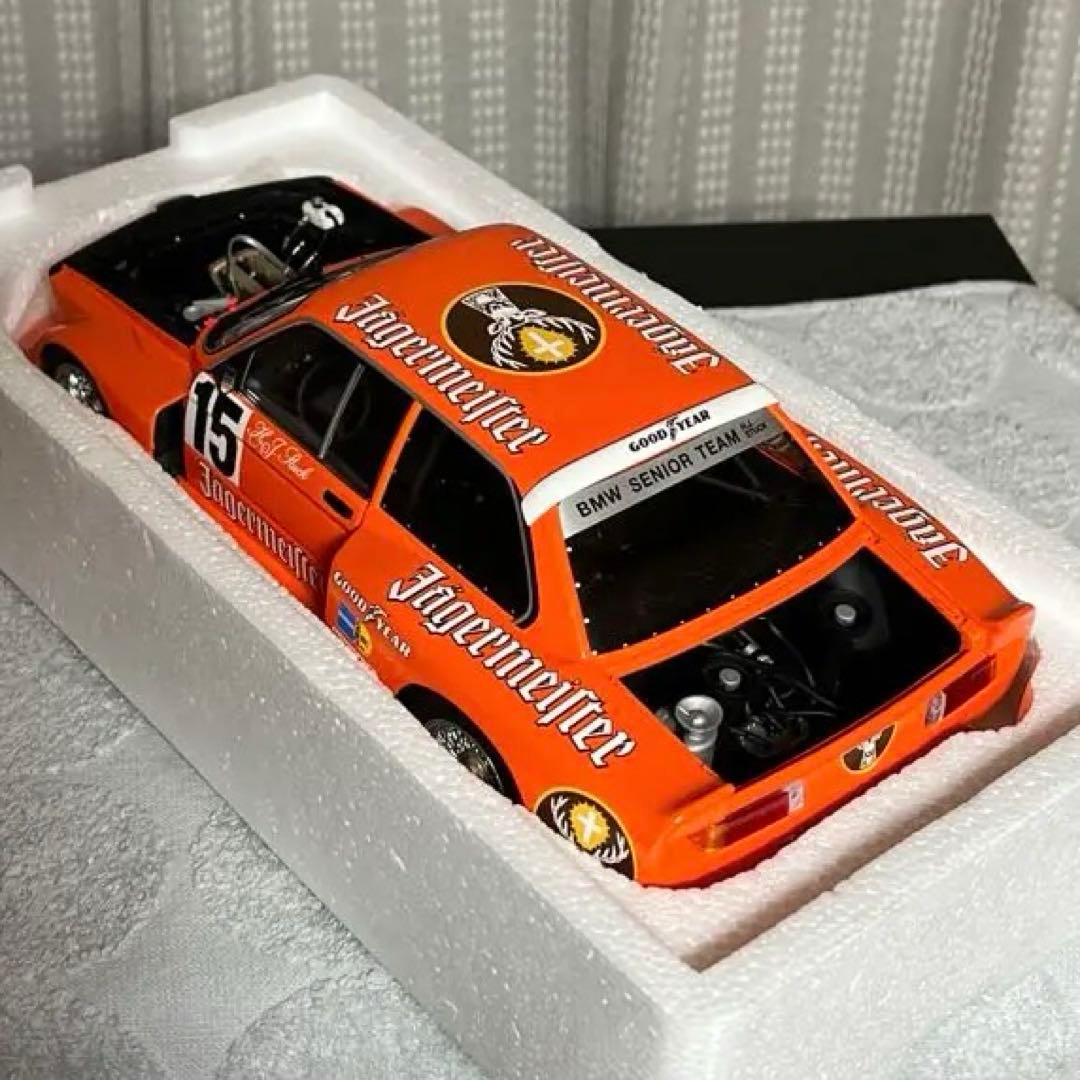 ミニチャンプスBMW320i FALTZ イエーガーマイスターオレンジ　1/18