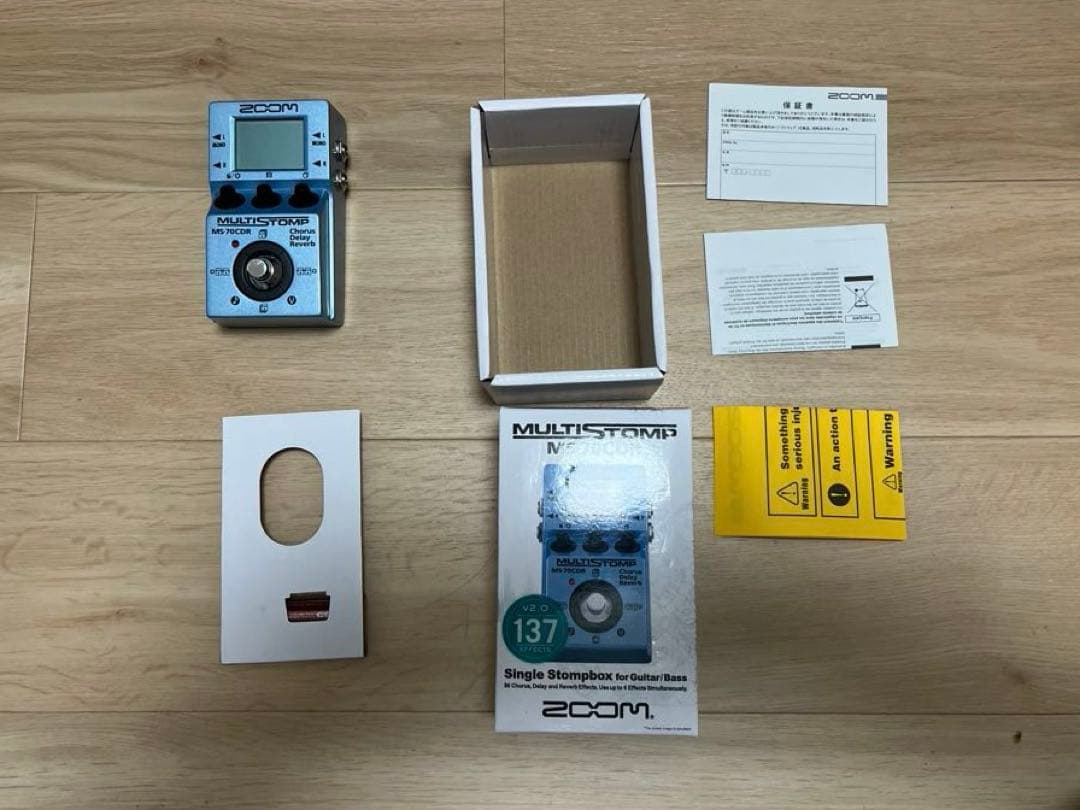 ZOOM MS-70CDR 箱あり
