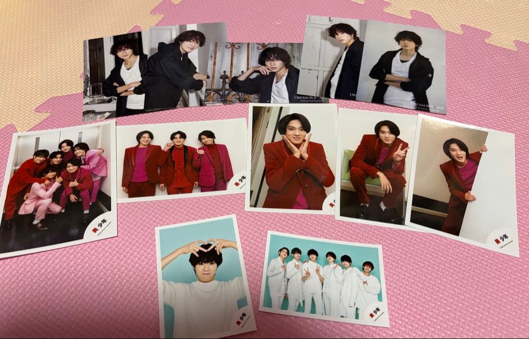 佐藤龍我ACEesエイシーズ美少年生写真132枚まとめ売りフォトセットジャニショ