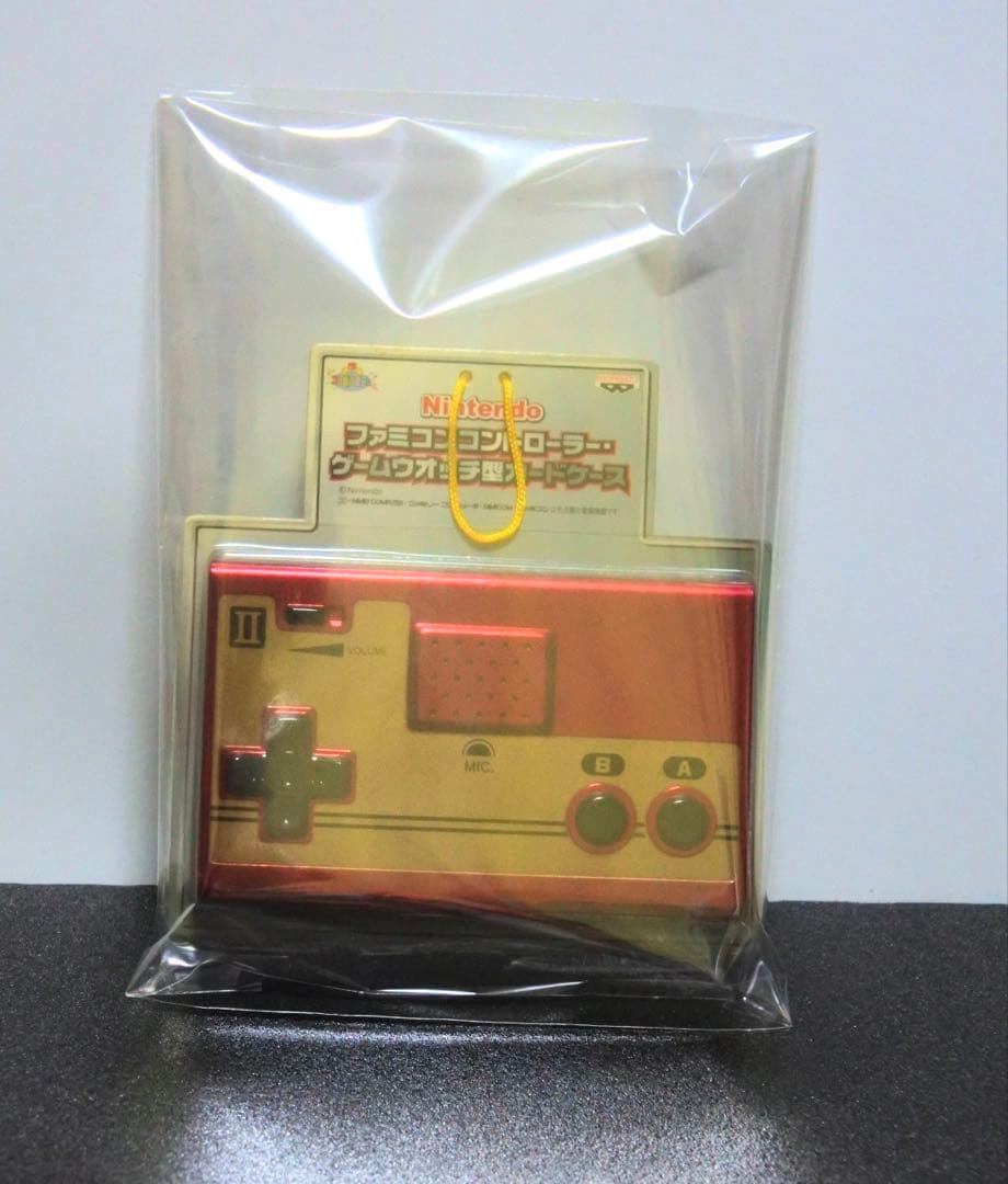 プライズ 2009年 ファミコン コントローラー ゲームウォッチ型 カードケース