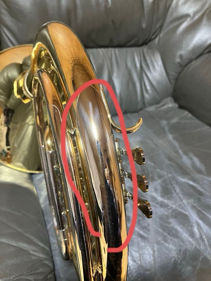 YAMAHA YHR-321 シングルホルン　ベルカット加工品