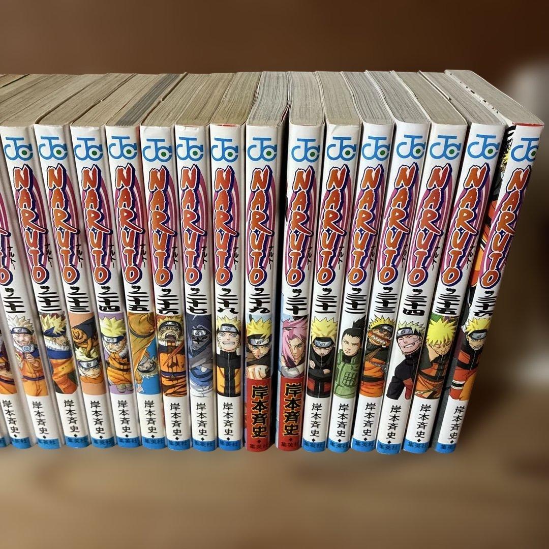 NARUT ナルト　全巻　1-72巻セット　28-72巻は比較的美品！0124