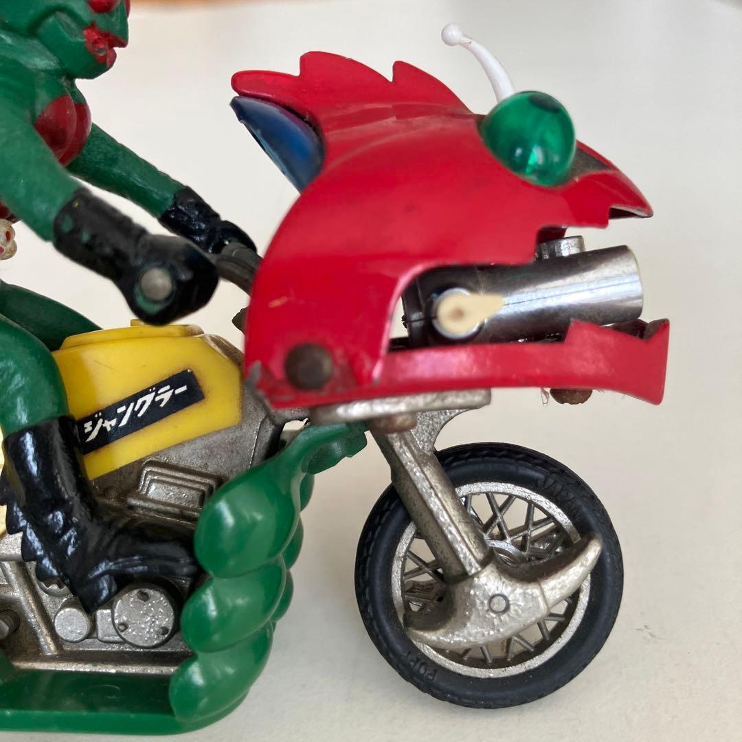 仮面ライダー アマゾン ジャングラー バイク レトロ ミニカー
