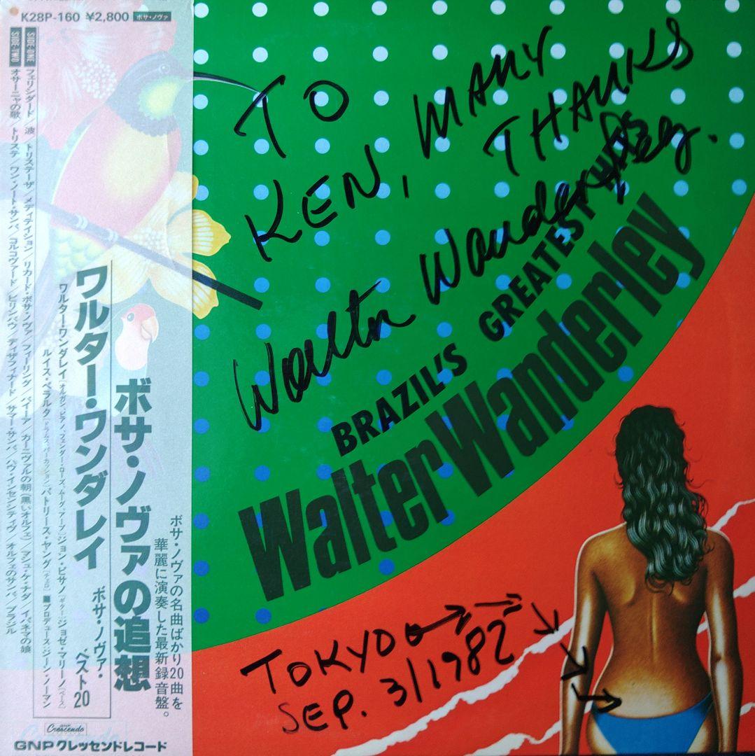 ★直筆サイン入り★　ワルター・ワンダレイ　BRASIL´S GREATEST