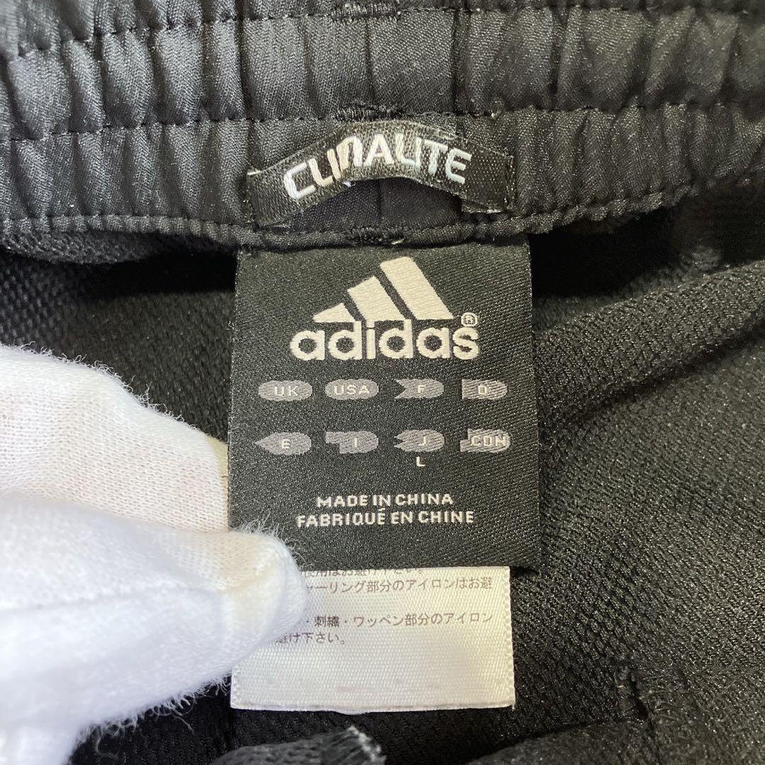 ◎極美品 アディダス 人気の黒×金 ジャージ上下セット L スポーツスタイル