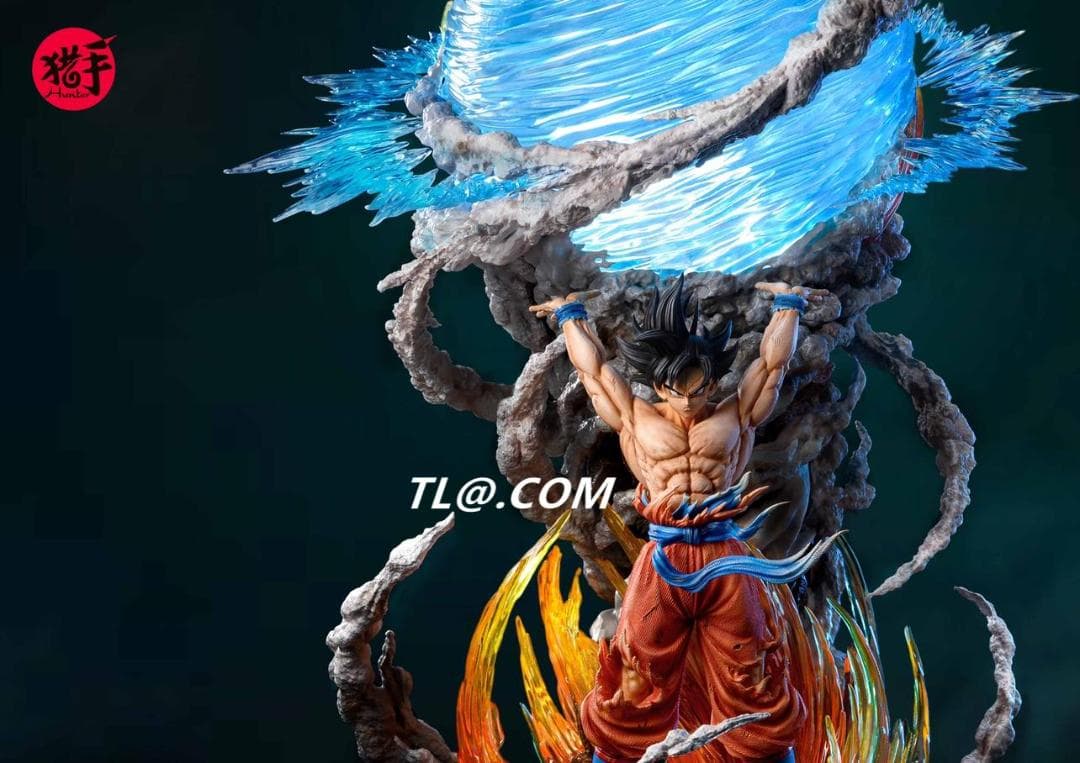 新品未開封『ドラコンボール』 　超元気玉　孫悟空　 ガレージキット スタチュー