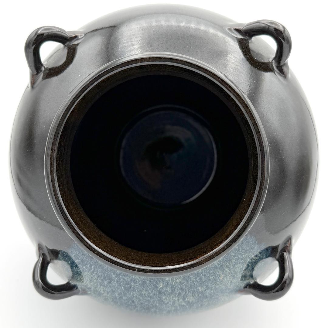 【美品】 飾壷 京焼 洛東 景山 茶壺 飾り壷 茶道具