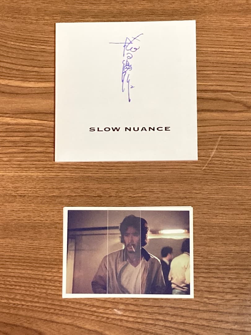 貴重！ 松田優作 SLOW NUANCE CD-BOX オリジナルTシャツ付き