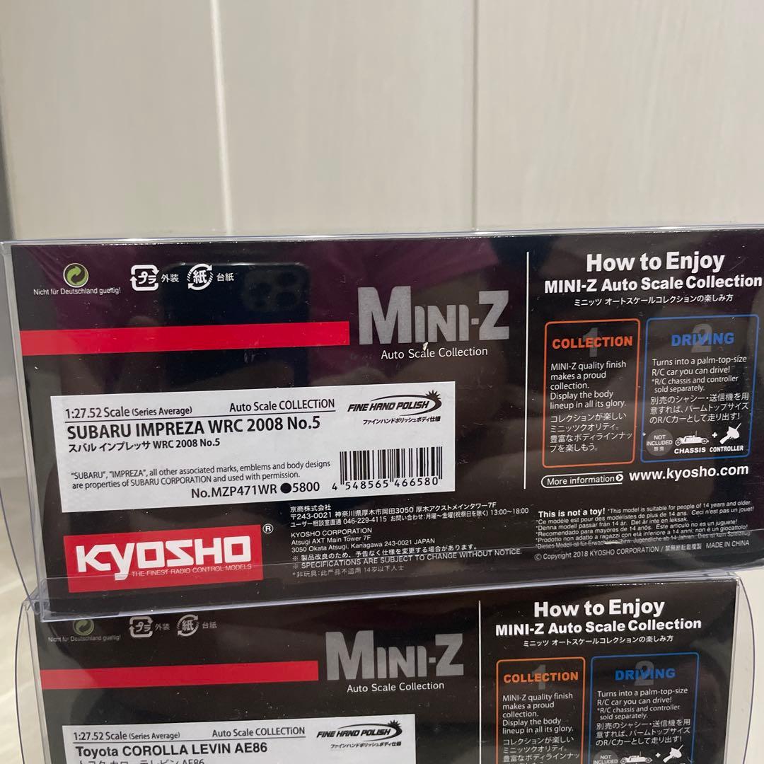 p*a様 京商　ミニッツ　オートスケールコレクション　4台セット　KyoSHO
