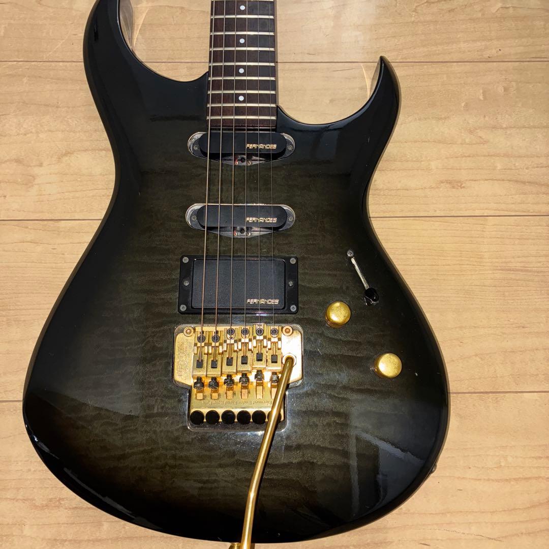 見て！フェルナンデス　FGZ-550 SSH ピックアップフロイドローズ搭載！