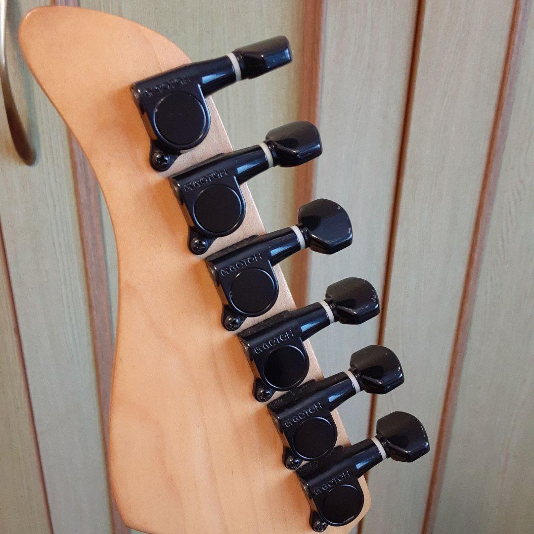 FERNANDES エレキギター レッド　ゴトーペグ