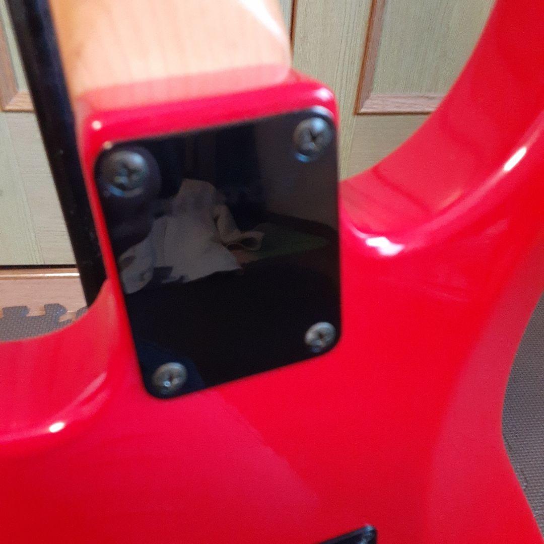 FERNANDES エレキギター レッド　ゴトーペグ