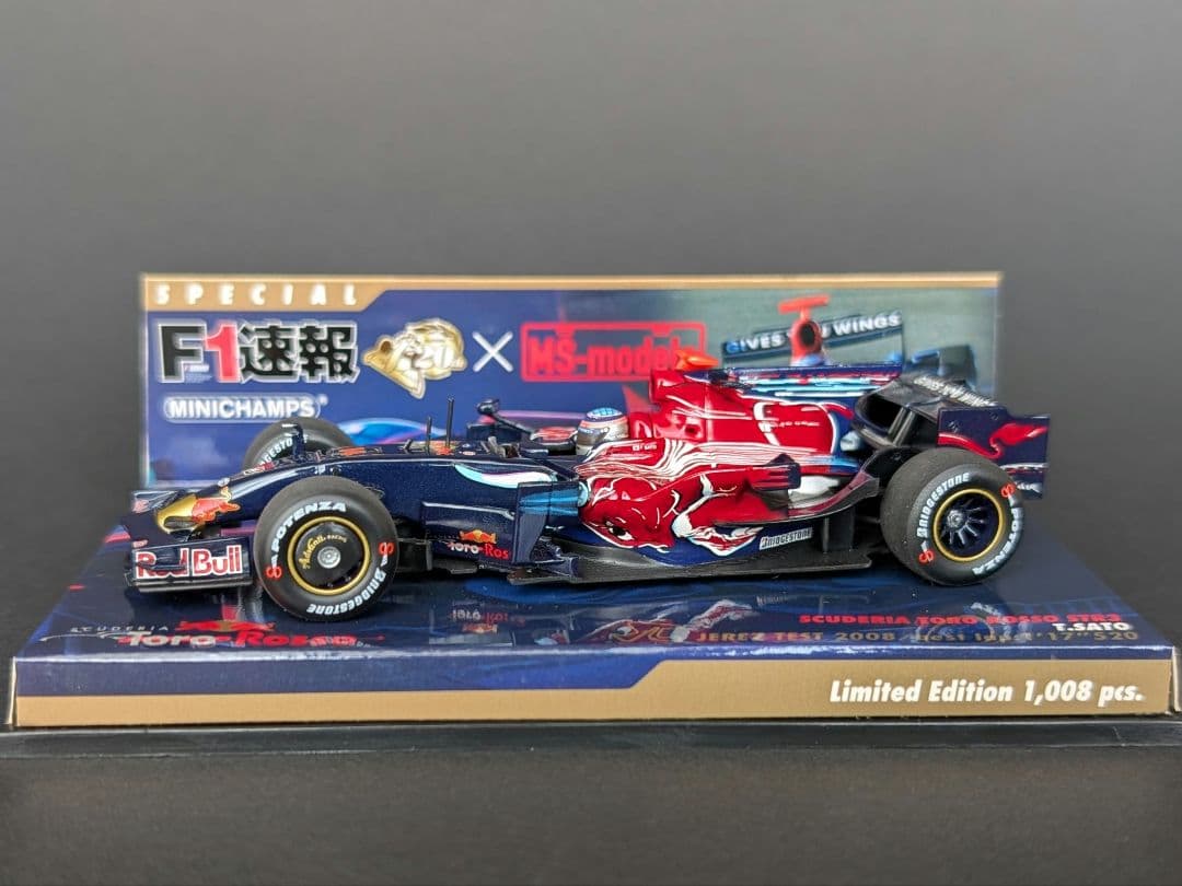 F1速報別注 1/43 スークデリア トロロッソ STR3 佐藤琢磨