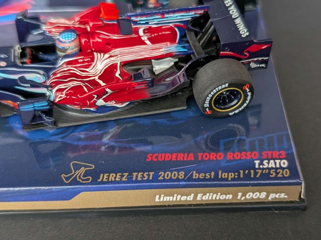 F1速報別注 1/43 スークデリア トロロッソ STR3 佐藤琢磨
