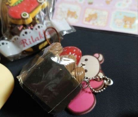 SAN-X リラックマ キイロイトリ エクレア スクイーズ コリラックマ ケーキ