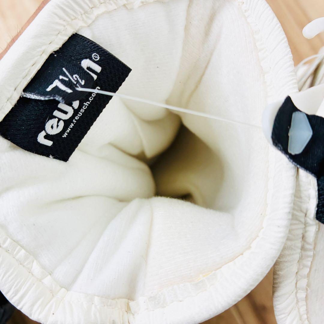 reusch ロイシュ　RS ホワイトスキーグローブ 7½