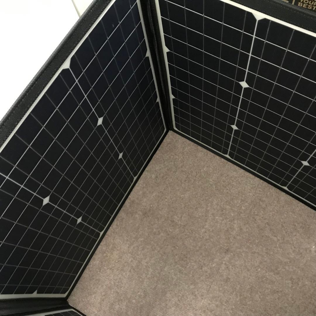 新品　SmartTap　PowerArQ　120W　ソーラーパネル　折りたたみ式