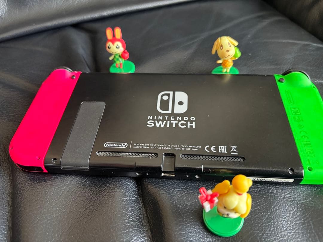 Nintendo Switch グリーン・ピンクジョイコン正常動作