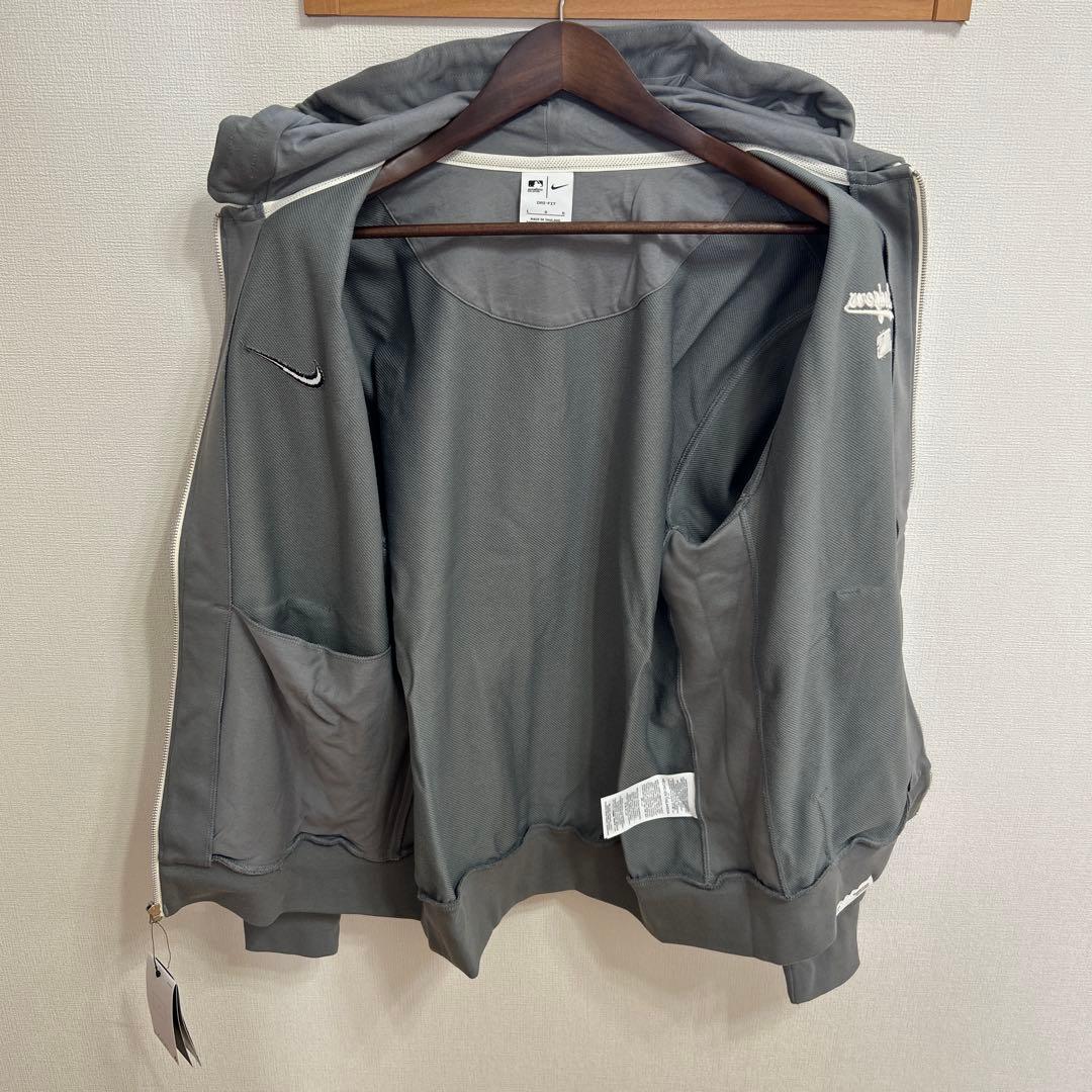 選手着用モデル ナイキオーセンティック Dodgers ジップパーカー Lサイズ