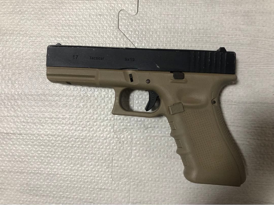 WE-TECH Glock 17 ガスガン ブラック/タン