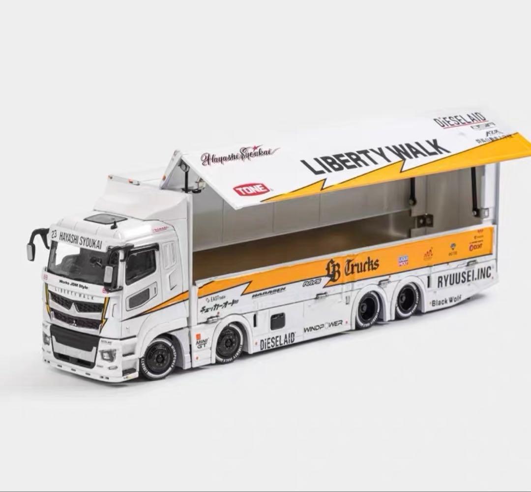 限定　GCD 1/64 三菱 ふそう LB-TRUCKS リバティウォーク