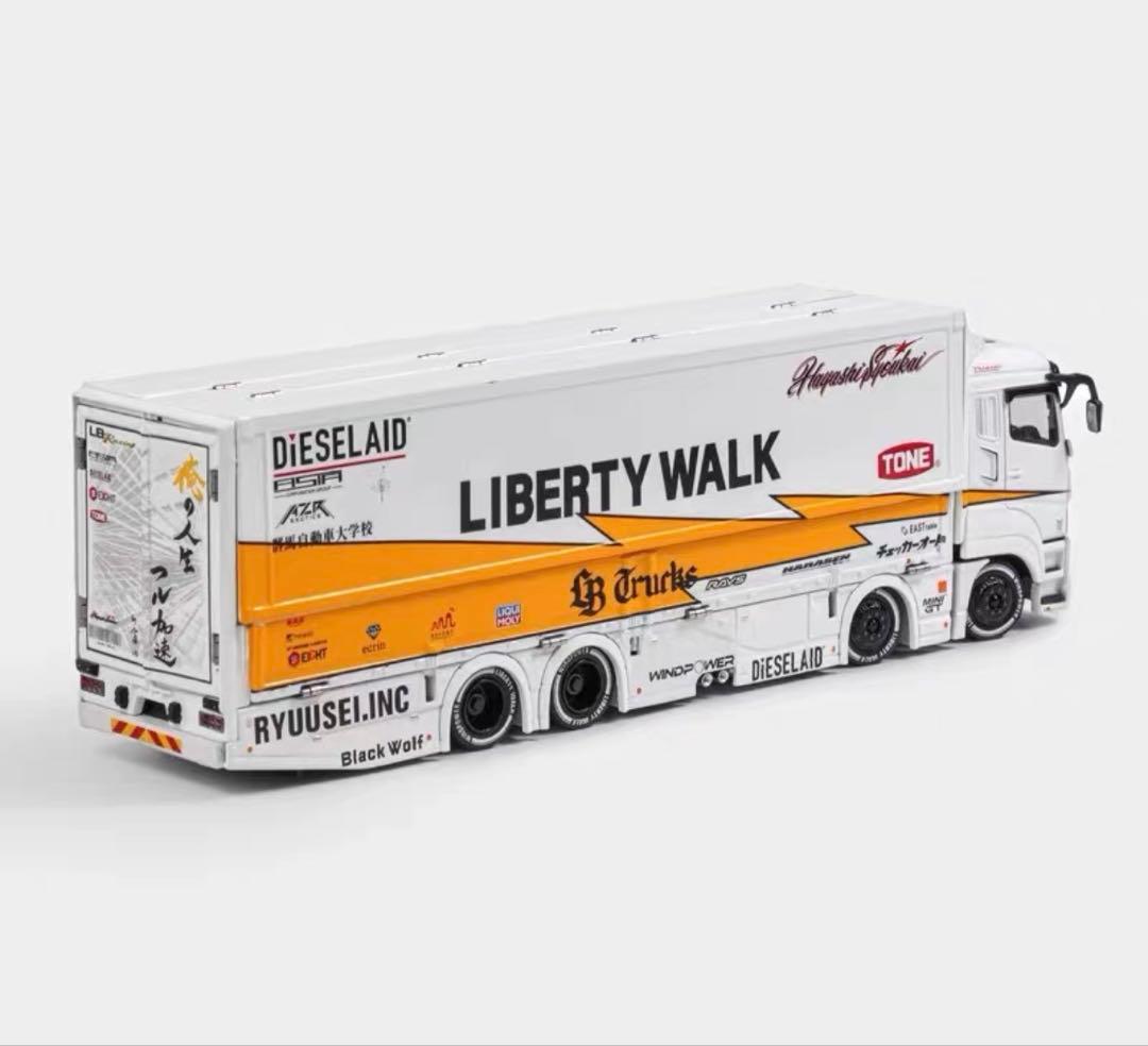 限定　GCD 1/64 三菱 ふそう LB-TRUCKS リバティウォーク
