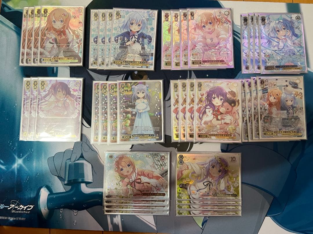 ヴァイスシュヴァルツ　ご注文はうさぎですか？　フルGURレア　デッキ