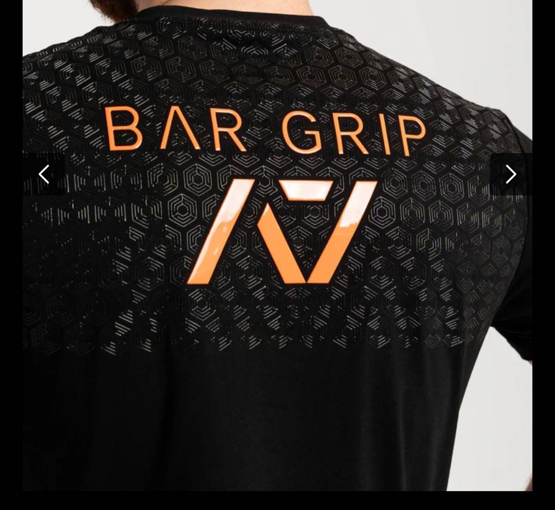 A7 USA Tシャツ XL BAR GRIP Orange/Black