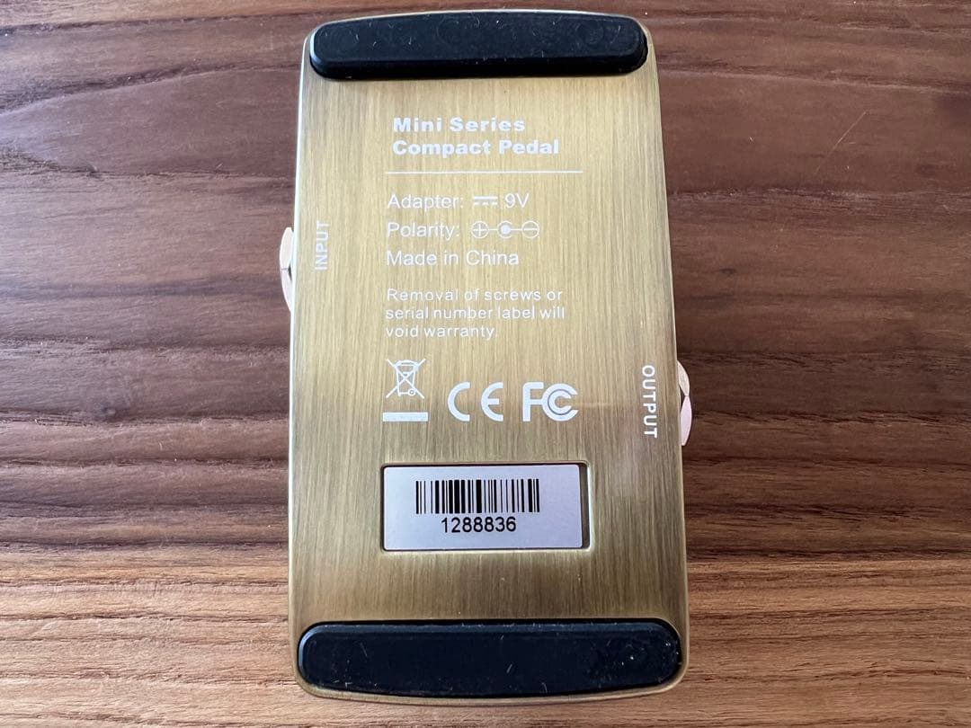 Mooer The Wahter wah ミニサイズワウペダル