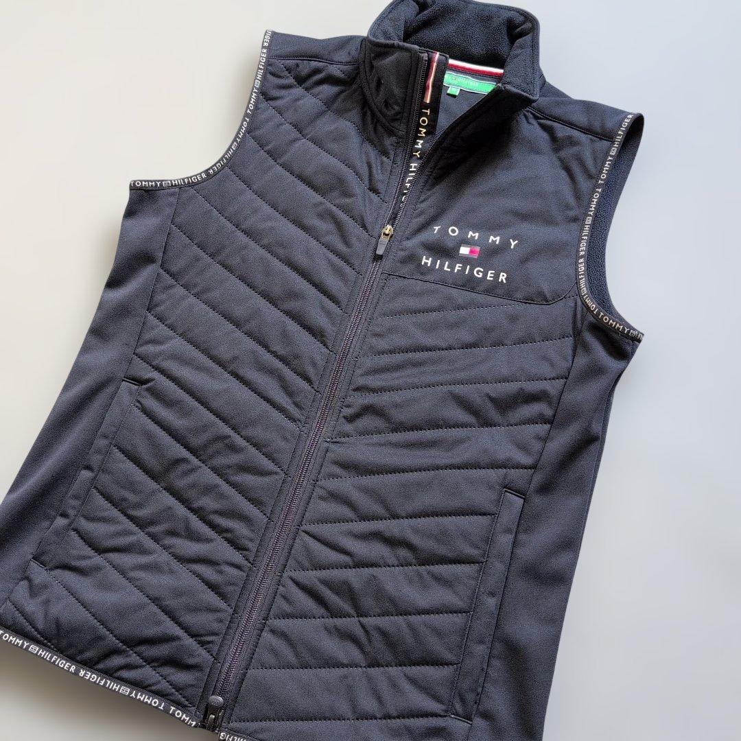 【極美品】トミーヒルフィガーゴルフ　裏起毛ダウンベスト　M