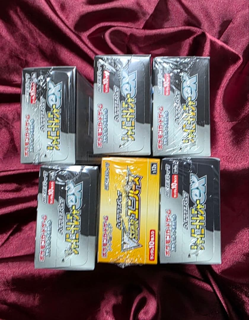 シャイニートレジャーex box Vユニ シュリンク付き　全6boxセット