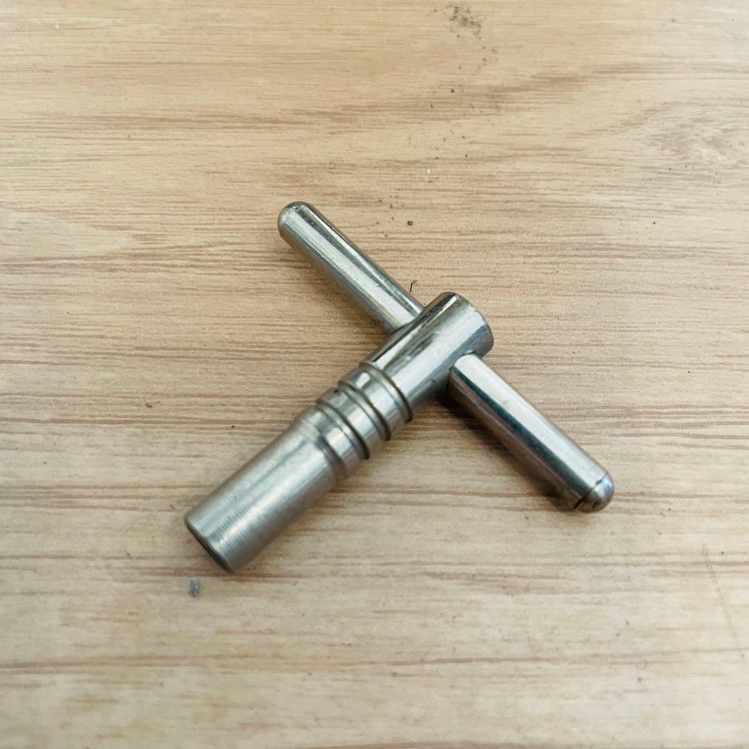 日本美術時計 置時計 Nマーク 四面ガラス ゼンマイ式 アンティーク 昭和レトロ