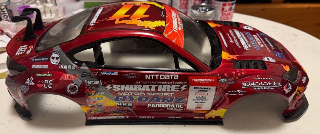 シバタ　GR86ボディ　ラジドリ