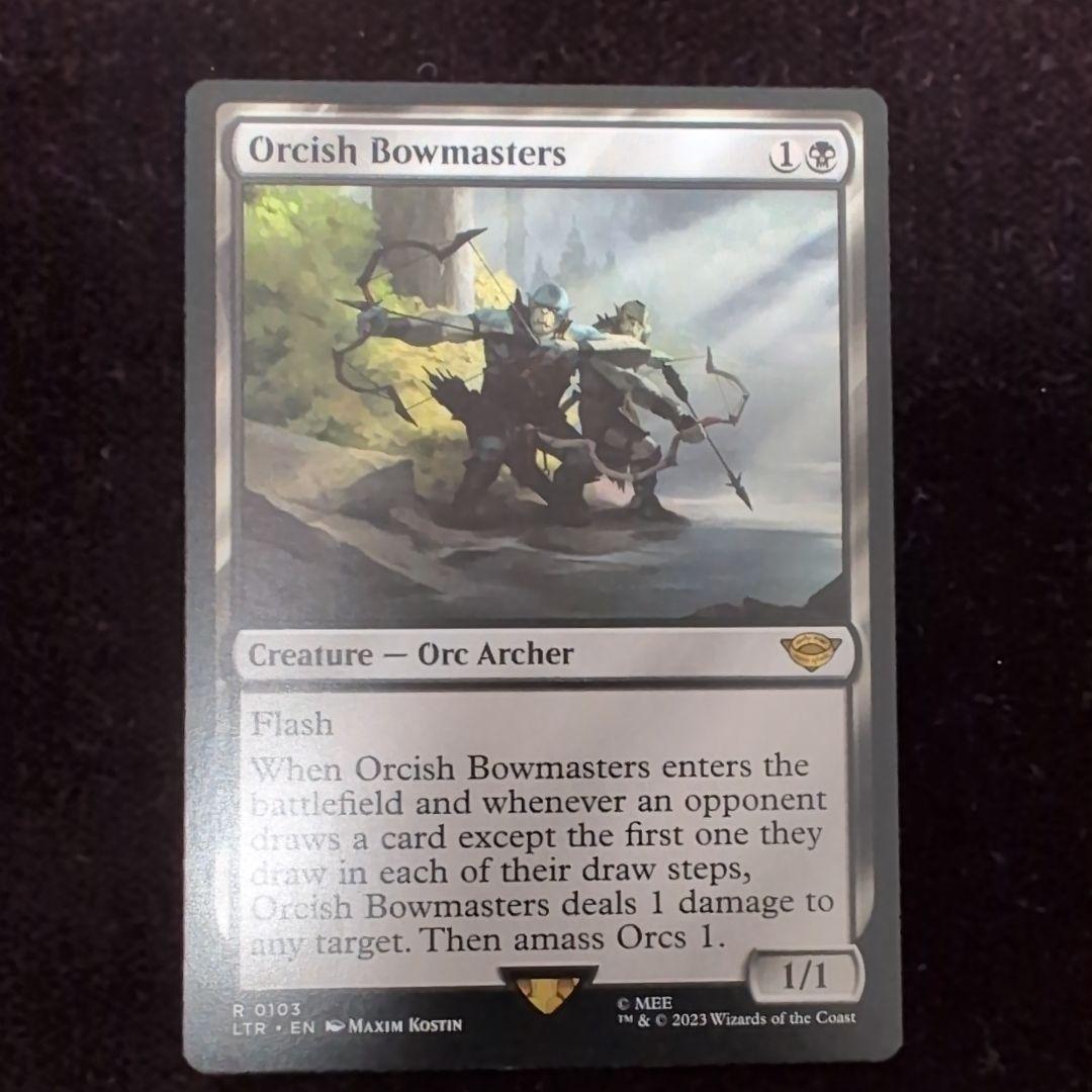 MTG オークの弓使い　英語版　4枚セット