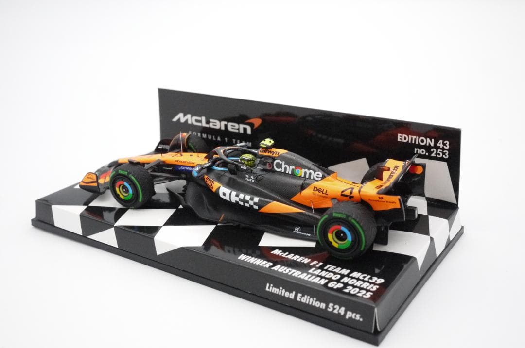 kazu ♥️1/43 マクラーレン MCL39 オーストラリア優勝ノリス
