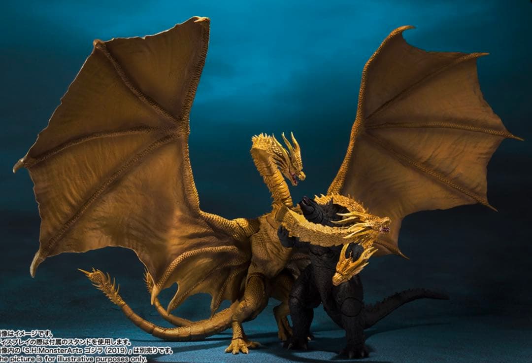S.H.モンスターアーツ キングギドラ（2019）