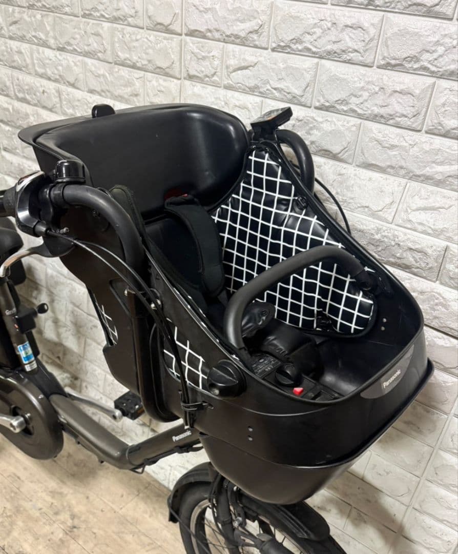 ✨新型バッテリー✨美品✨室内保管✨パナソニック ギュット子供乗せ電動自転車